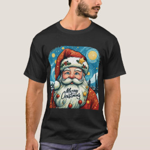 Weihnachtsmann froh Weihnachten T-Shirt