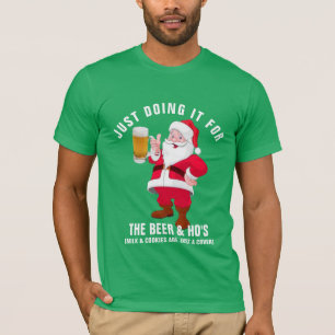 Weihnachtsmann, für das lustige Weihnachtsshirt. T-Shirt