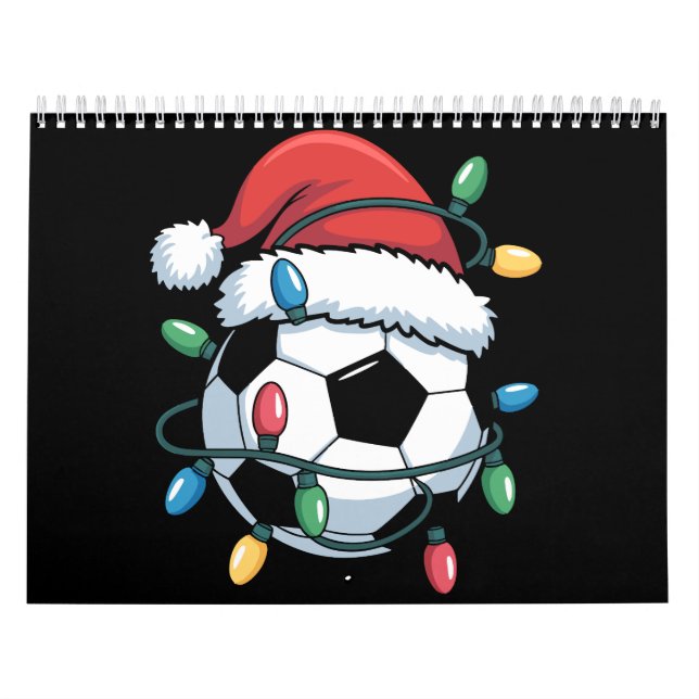 Weihnachtsmann Fußball Sport Weihnachten Fußballsp Kalender (Titelbild)
