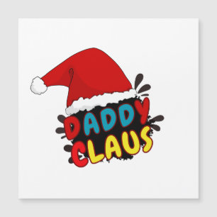 Weihnachtsmann-Geschenk  Magnetkarte