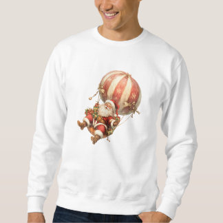Weihnachtsmann & Geschenk Sweatshirt