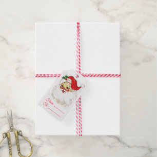 Weihnachtsmann Geschenkanhänger