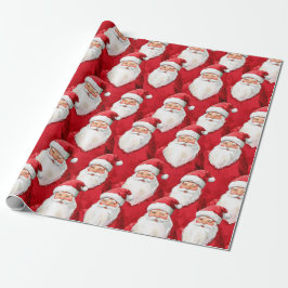 Weihnachtsmann Geschenkpapier