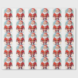 Weihnachtsmann Geschenkpapier