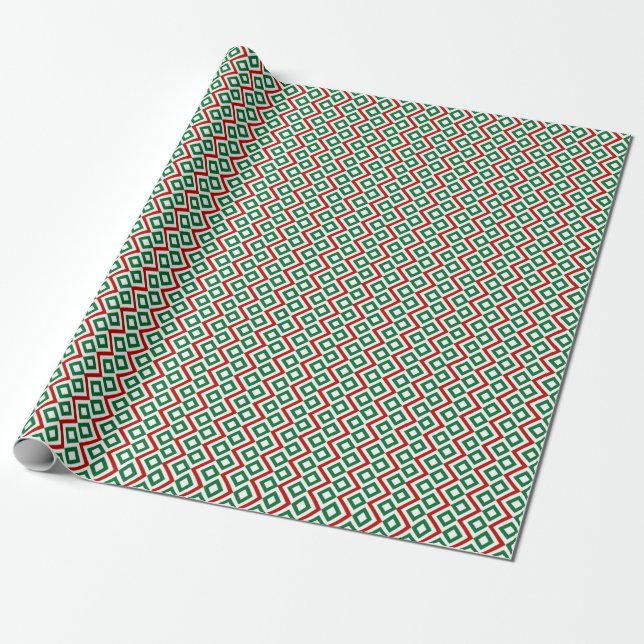 Weihnachtsmann Geschenkpapier (Ungerollt)