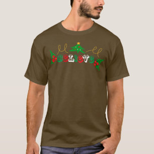 Weihnachtsmann glaubt glücklichen Weihnachtsurlaub T-Shirt