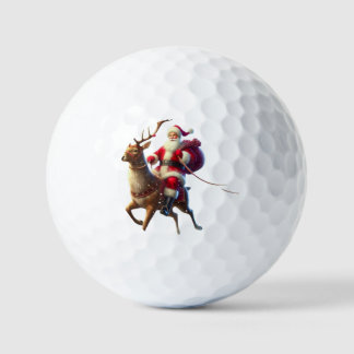 Weihnachtsmann Golfball