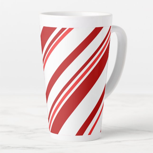 Weihnachtsmann Große Latte Tasse (Rechte Ecke)