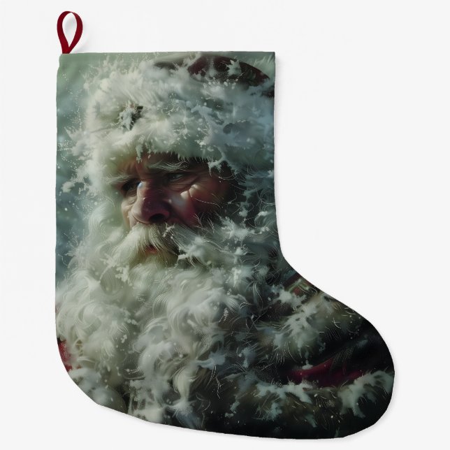 Weihnachtsmann Großer Weihnachtsstrumpf (Vorderseite)