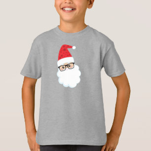 Weihnachtsmann, Hipster Weihnachten, Brille T-Shirt