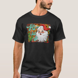 Weihnachtsmann Ho Ho Ho Frohe Weihnachten glauben  T-Shirt
