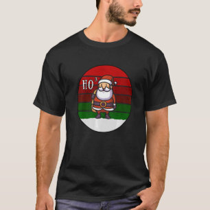 Weihnachtsmann Ho Ho Ho XMas Vintage Retro T-Shirt