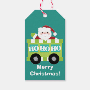 Weihnachtsmann HoHoHo Weihnachten Geschenkanhänger