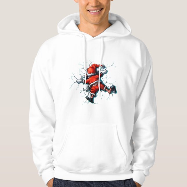 Weihnachtsmann Hoodie (Vorderseite)