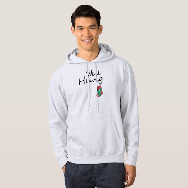 Weihnachtsmann Hoodie (Vorne ganz)