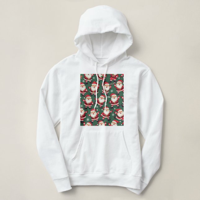 Weihnachtsmann Hoodie (Design vorne)