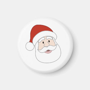 Weihnachtsmann-Illustration Magnet