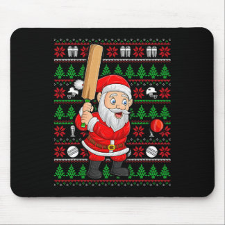 Weihnachtsmann im hässlichen Weihnachtspullover sp Mousepad