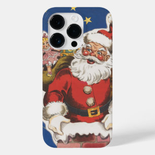 Weihnachtsmann im Retro-Stil, Die Nacht vor Weihna Case-Mate iPhone Hülle