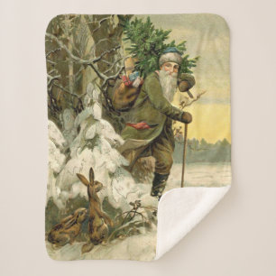 Weihnachtsmann im viktorianischen Weihnachtsbaum-S Sherpadecke