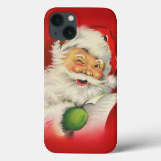 Weihnachtsmann im Vintage-Stil Case-Mate iPhone Hülle