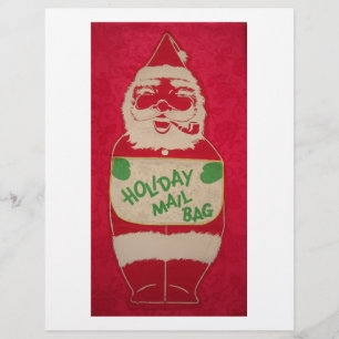 Weihnachtsmann im Vintage-Stil Flyer