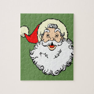 Weihnachtsmann im Vintage-Stil Puzzle