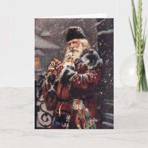 Weihnachtsmann im Vintage-Stil, Weihnachten
