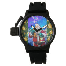 Weihnachtsmann im Winter eWatch