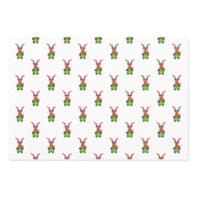 Weihnachtsmann in Grün und Rot