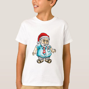 Weihnachtsmann in Sandalen T-Shirt
