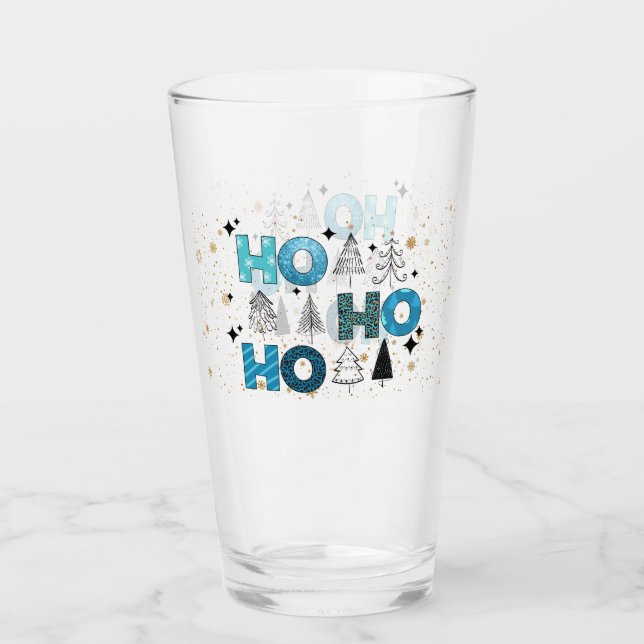 Weihnachtsmann individualisieren glas (Vorderseite)
