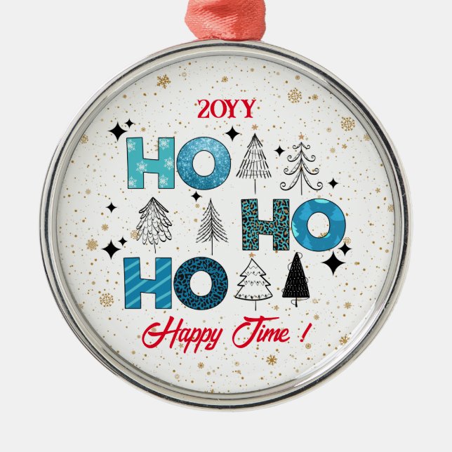 Weihnachtsmann individualisieren ornament aus metall (Vorne)