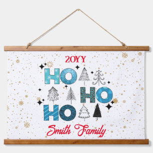 Weihnachtsmann individualisieren wandteppich mit holzrahmen