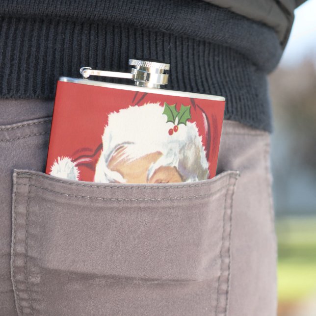 Weihnachtsmann, Jolly und Winking Flachmann (Beispiel)