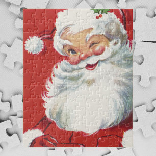 Weihnachtsmann, Jolly und Winking Puzzle