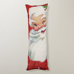 Weihnachtsmann, Jolly und Winking Seitenschläferkissen