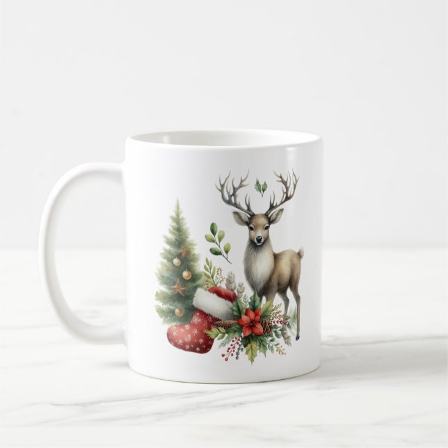 Weihnachtsmann Kaffeetasse (Links)