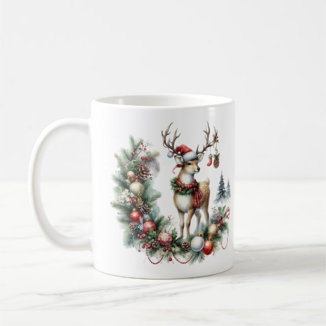 Weihnachtsmann Kaffeetasse (Links)