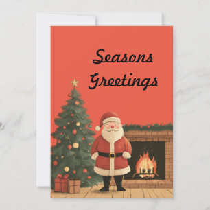 Weihnachtsmann Karte