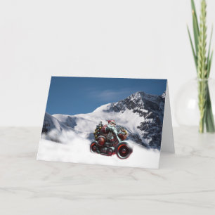 Weihnachtsmann karte