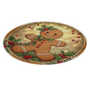 Weihnachtsmann-Kekse Festive Weihnachten Schneidebrett