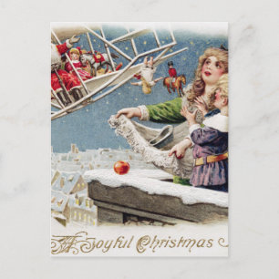 Weihnachtsmann Kinder Weihnachten Vintage