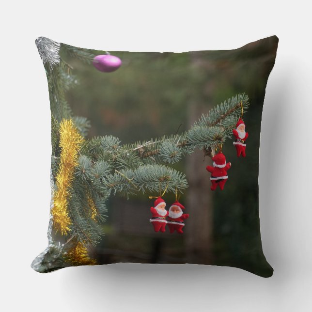 Weihnachtsmann Kissen (Vorderseite)