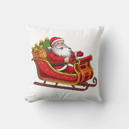 Weihnachtsmann Kissen