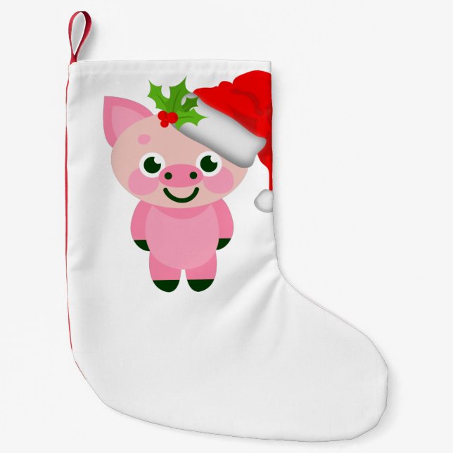Weihnachtsmann Kleiner Weihnachtsstrumpf (Vorderseite)