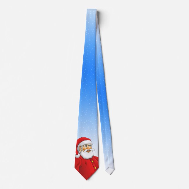 Weihnachtsmann Krawatte (Vorderseite)