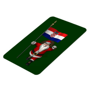 Weihnachtsmann Kroatien besuchen Magnet