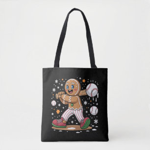 Weihnachtsmann Lebkuchenmann Sportler Baseballspie