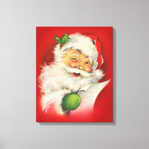 Weihnachtsmann Leinwanddruck